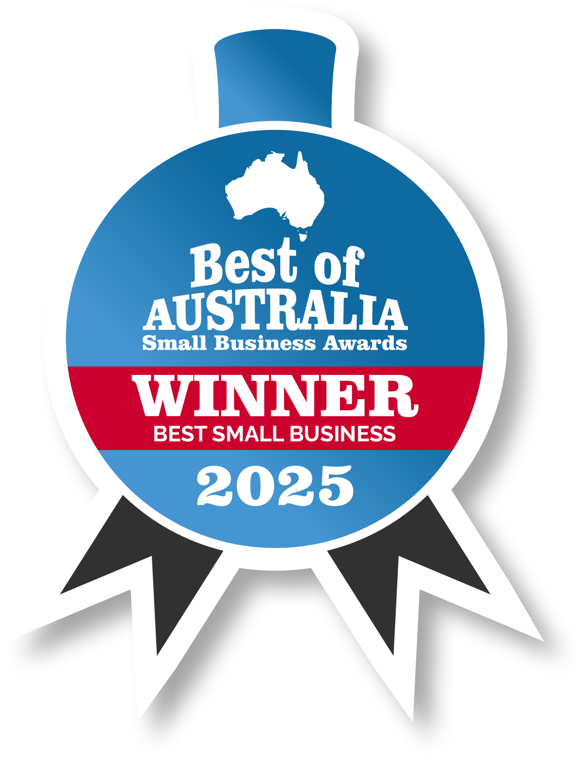 Best Small Business Australia 2025 award by JSC Property Investments